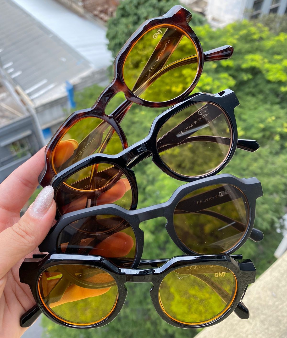 Armações modernas e sofisticadas